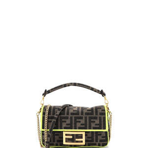 Fendi Baguette Nm Bag Zucca Canvas Mini #215142F23B
